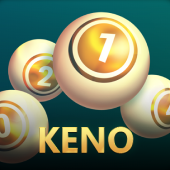 Keno number game tile
